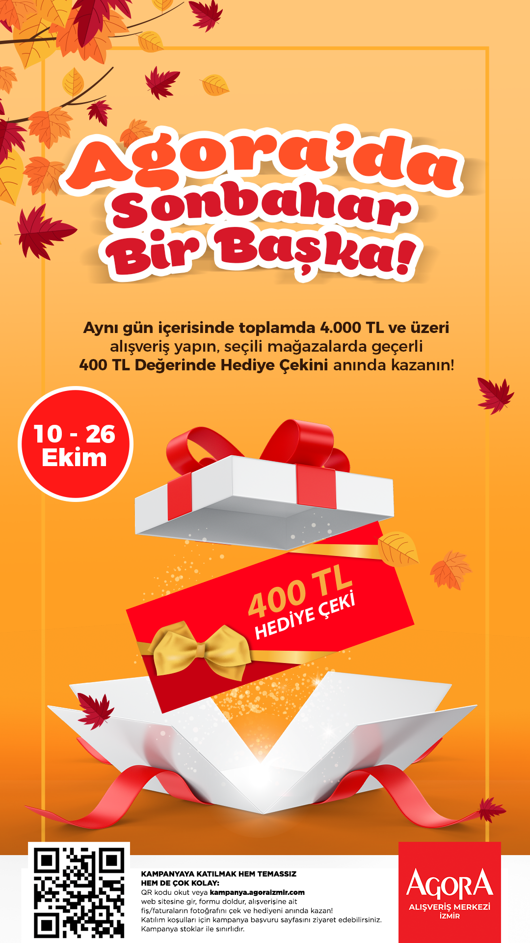 AGORA'DA SONBAHAR BİR BAŞKA!
